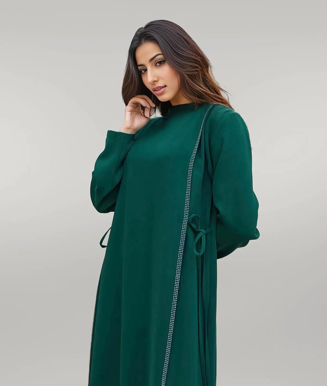 Single Color Casual Wear Abaya